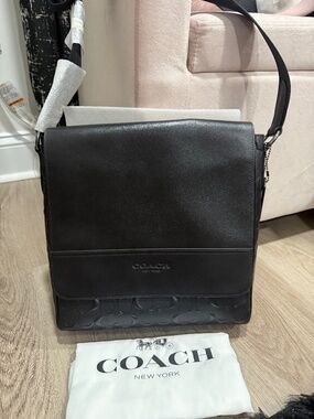 Coach Houston Map bag